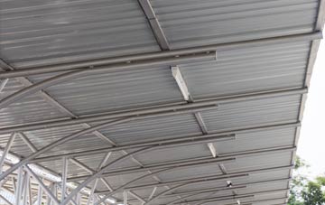 installing Old Micklefield metal roofing